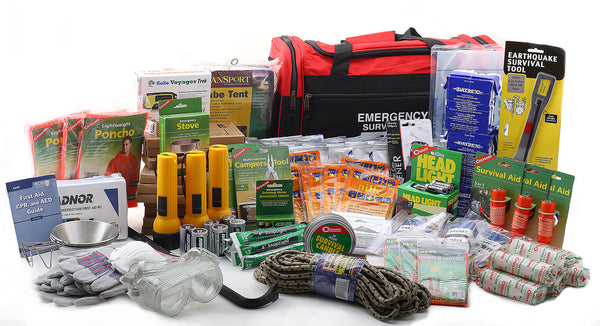 Pre-Packed Emergency Survival Kit/Bug Out Bag For 2 – 175+ Pieces - Sirius  Survival