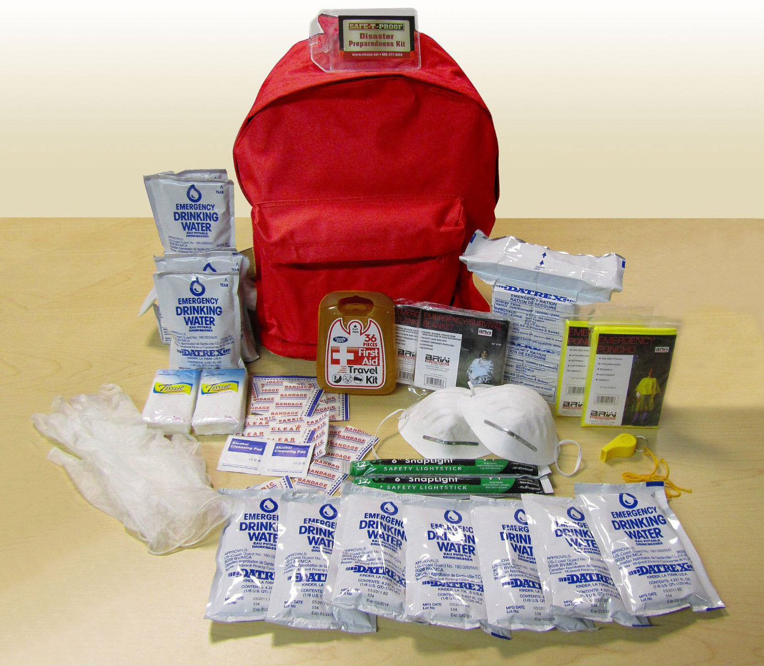 2 Person / 3 Day Grab&Go Survival Kit