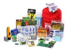 Earthquake survival clearance supplies